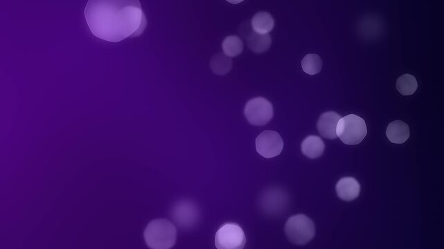Waving Background 4K Purple Circle Bokeh with fluid motion.