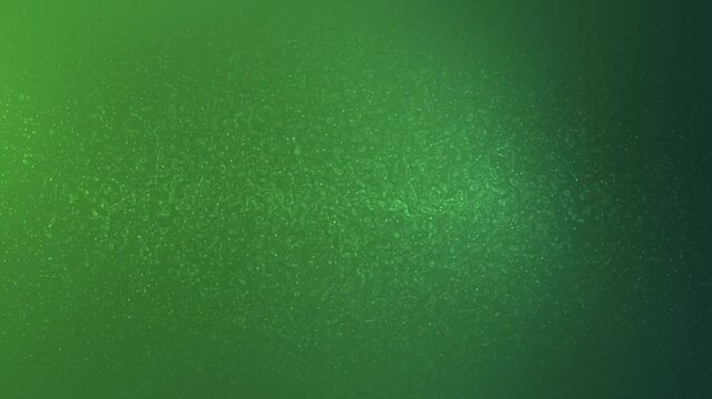 Waving Background 4K Green Liquid with fluid motion.