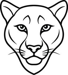 vector illustration of a wolf