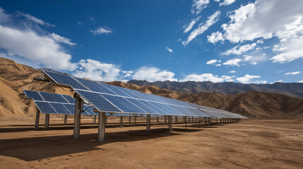 solar panels on the roof
