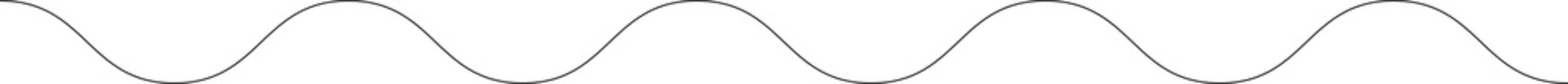 Wavy zigzag lines. Geometric decoration element