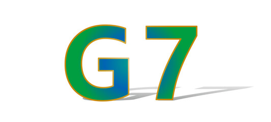 G7、青と緑のロゴ、自然環境とエコロジー、アイキャッチ
