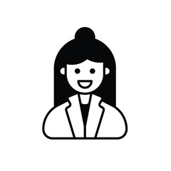Teacher Vector icon