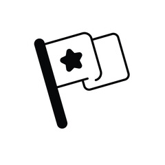 Flag (School Flag) Vector icon