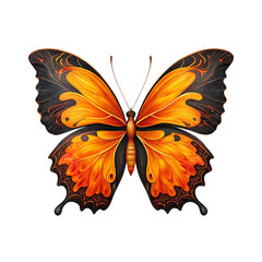 Pastel Butterfly Garden Clipart – Transparent Watercolor Illustrations with Delicate Floral Backgrounds