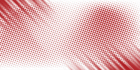 Abstract halftone wave dots background. Futuristic twisted grunge pattern  dots  circles. Vector modern optical pop art texture