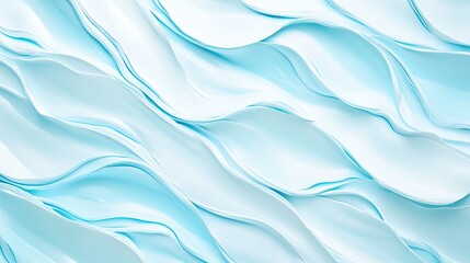 Obraz premium Abstract Blue and White Waves Background