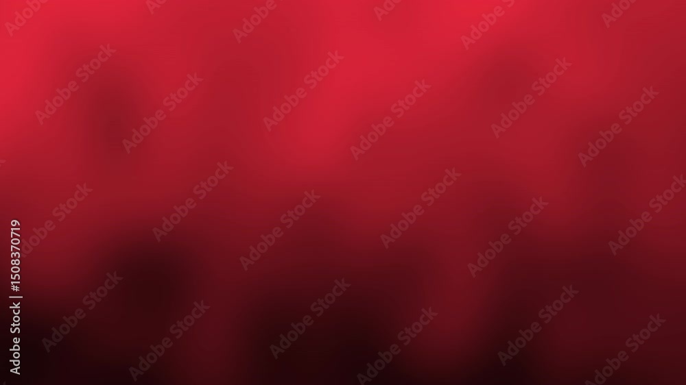 Poster a vibrant red blurred background with smooth gradient transitions and soft abstract forms, abstract 