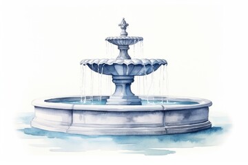 Fototapeta premium Fountain architecture water creativity.