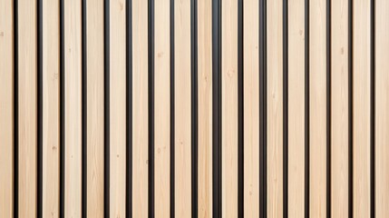 Obraz premium Vertical wooden slats