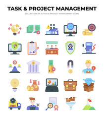 25 Task & Project Management Icons. Streamline Your Workflow