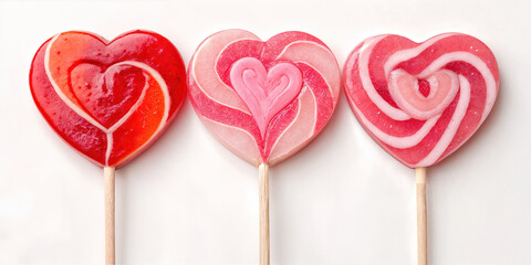 heart shaped lollipops