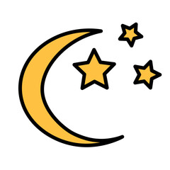 ramadan lentera moon star icon