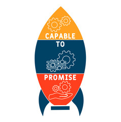 CTP - Capable to Promise acronym. business concept background. vector illustration concept with keywords and icons. lettering illustration with icons for web banner, flyer, landing