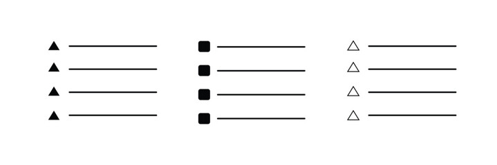 Bullet Vector Glyph Icon Design on white background.