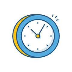 Clock Vector icon