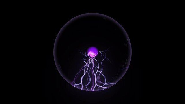 light bulb plasma ball
