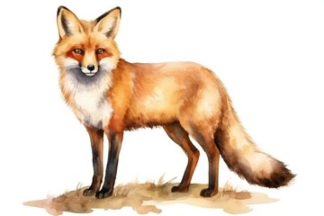 Obraz premium Fox wildlife animal mammal.