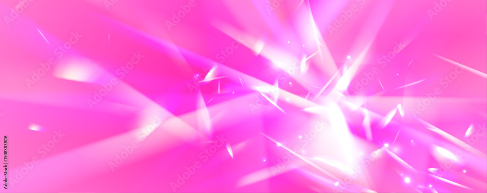 Poster vector prism light effect with soft glass dispersion. looks great on light backgrounds. crystal refl