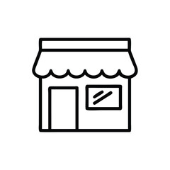 building icon line vector design collection in trendy style editable stroke 