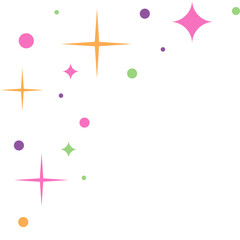 Sparkle Colorful Birthday Decoration