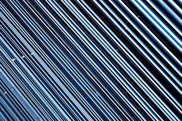 Fototapeta premium parallel diagonal straight neon lights