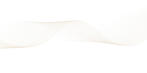 Abstract line wave background. Technology abstract lines on white background. Undulate Grey Wave Swirl, frequency sound wave, twisted curve lines with blend effect.