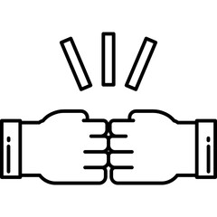 Cooperative Line Icon