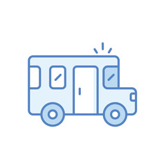 School Bus Vector icon