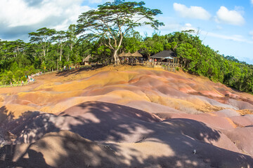&Icirc;le Maurice, Chamarel, terres de couleurs 