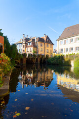 Fototapeta premium petit Venice district of Colmar, famous old town of Alsace, France