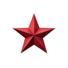 Red Five-Pointed Star Design