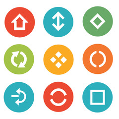 set of icons for web
