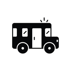 School Bus Vector icon