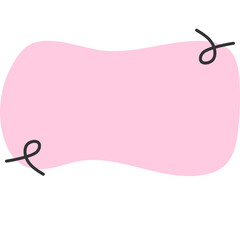 Aesthetic Blob Textbox