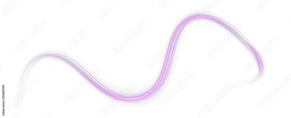 Poster red brilliant spiral wave. a curved line of bright speed turns. a brilliant undulating path. a magic