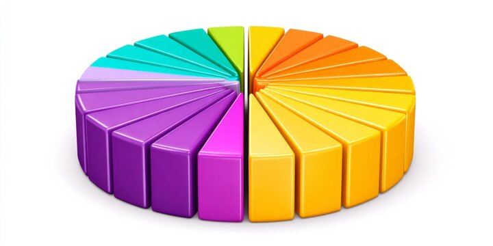 A pie chart showing restructured debt categories and interest adjustments