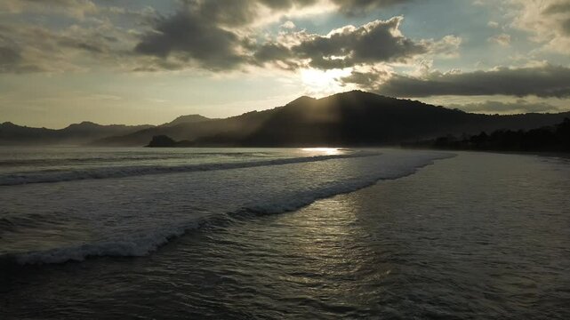 drone view meru island