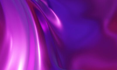Abstract purple wavy metal background