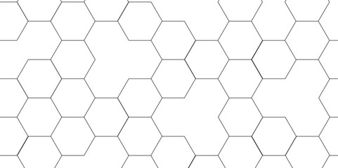 Geometric abstract hexagon technology background.. Abstract honeycomb background.. Vector illustration of hexagons pattern, Creative idea for medical technology or science design.	