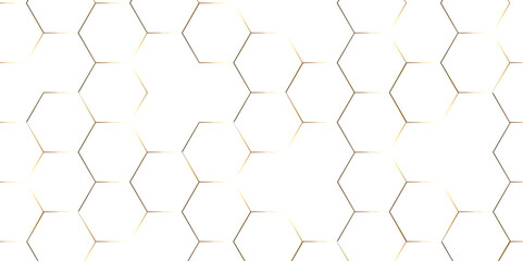 Fototapeta premium Geometric abstract hexagon technology background.. Abstract honeycomb background.. Vector illustration of hexagons pattern, Creative idea for medical technology or science design. 