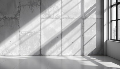 Obraz premium create an abstract linear image with a gray and white high saturation gradient background featuring different geometrical shapes