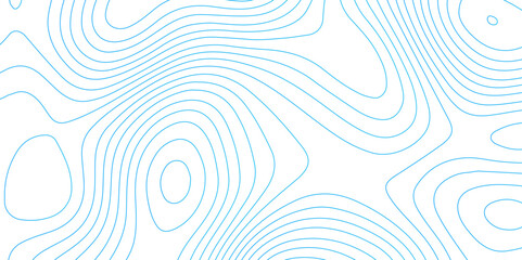 Topographic map background with geographic grid for hiking and mountain sport. modern design with white background and colorful wave line. topographic contour lines vector map seamless pattern vector.