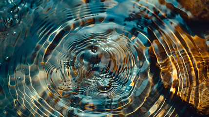 abstract blue water background