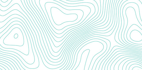 Topographic map background with geographic grid for hiking and mountain sport. modern design with white background and colorful wave line. topographic contour lines vector map seamless pattern vector.
