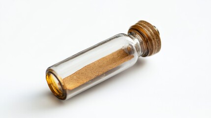 Antique Glass Bottle Message