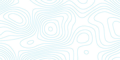 Topographic map background with geographic grid for hiking and mountain sport. modern design with white background and colorful wave line. topographic contour lines vector map seamless pattern vector.