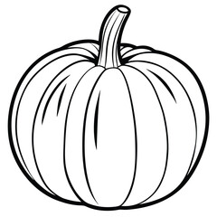 pumpkin isolated on white background