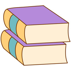 stack of books