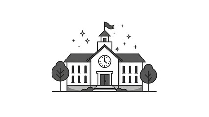 Fototapeta premium church icon vector